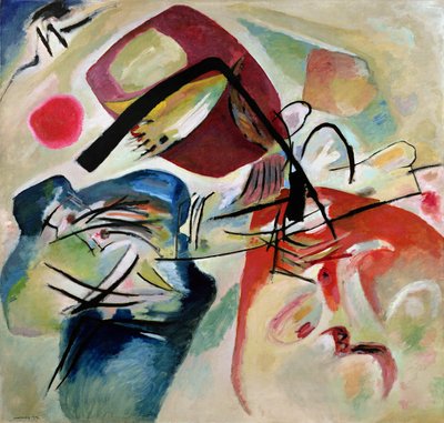With the Black Arch by Wassily Kandinsky